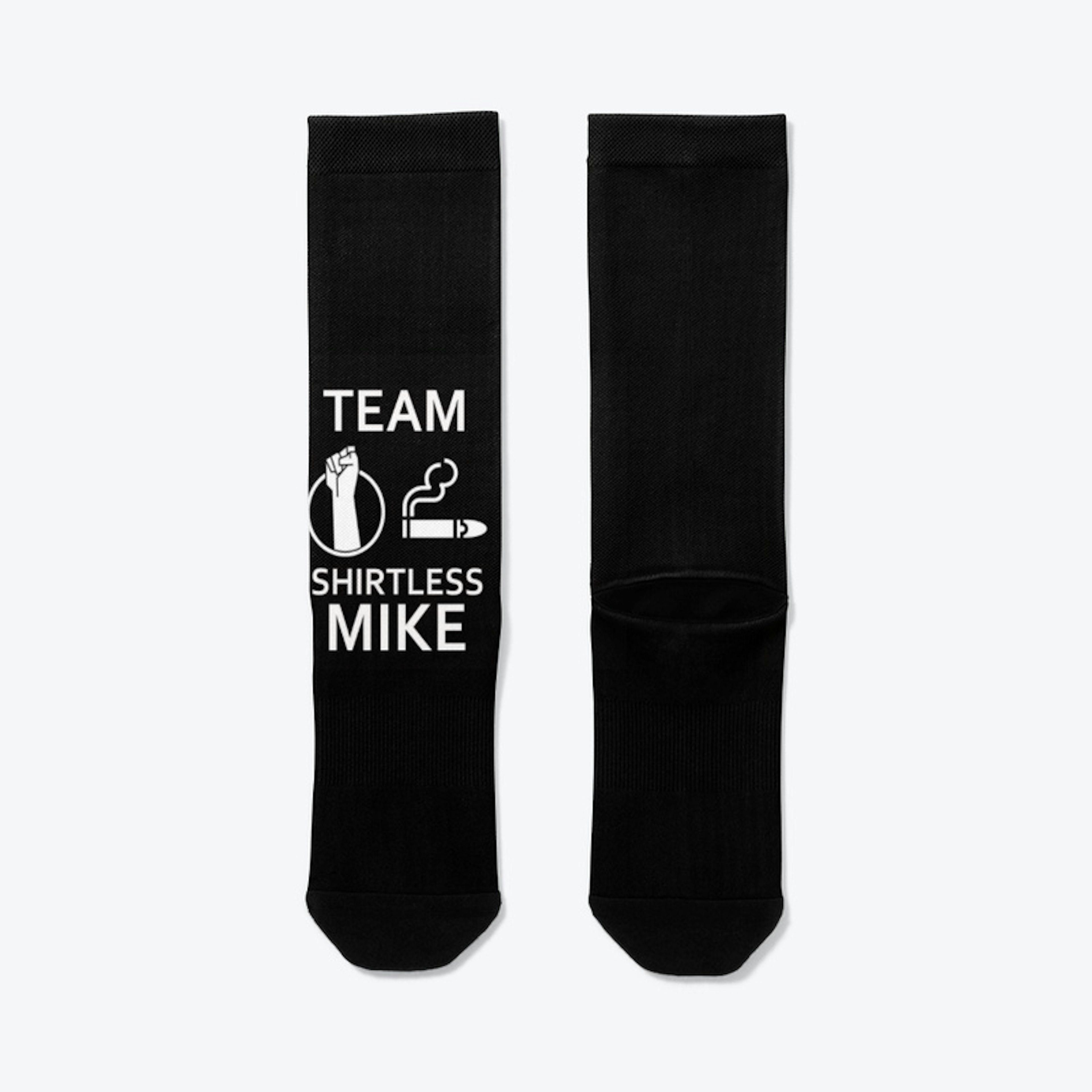 Team Shirtless Mike Socks