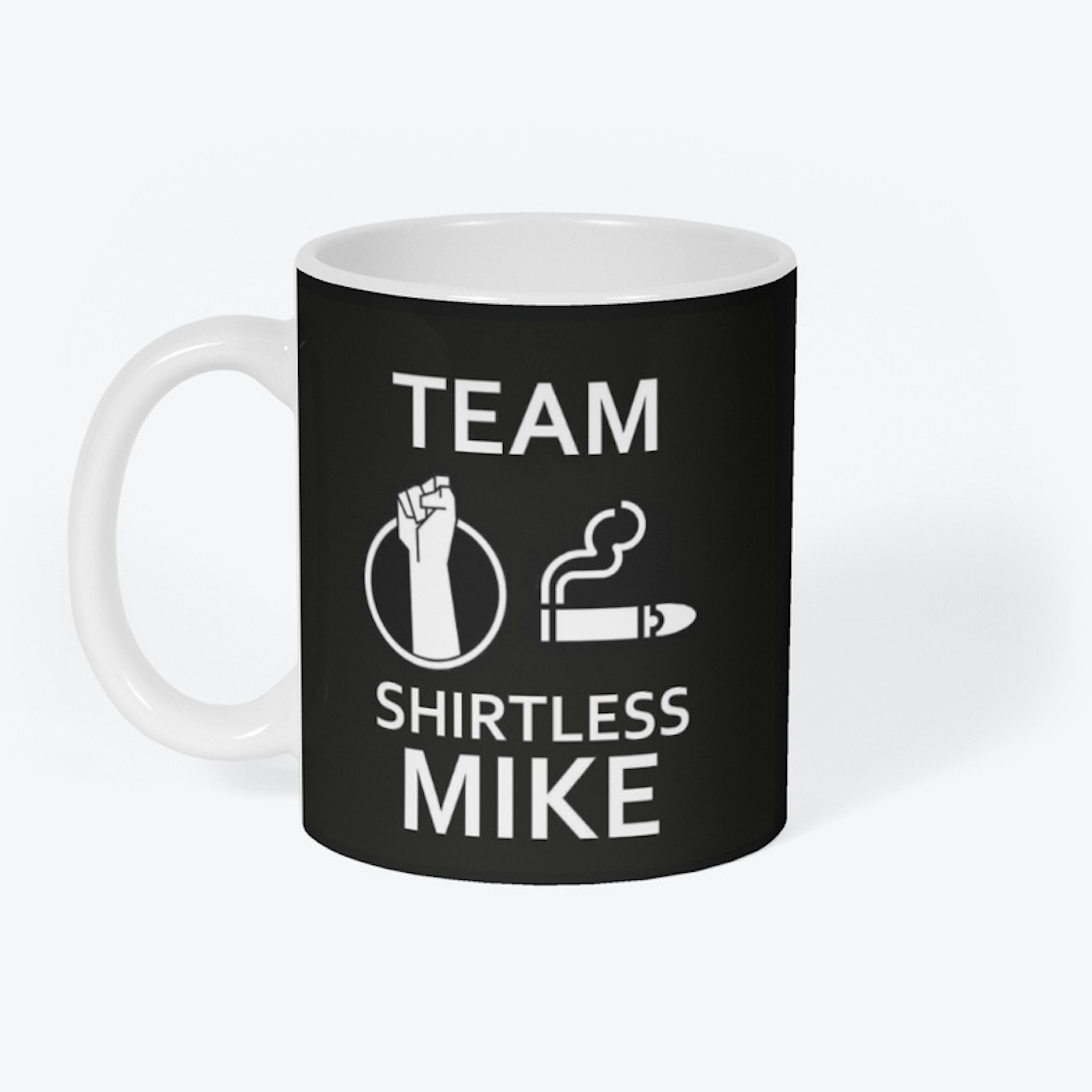 Team Shirtless Mike Coffee Mug 